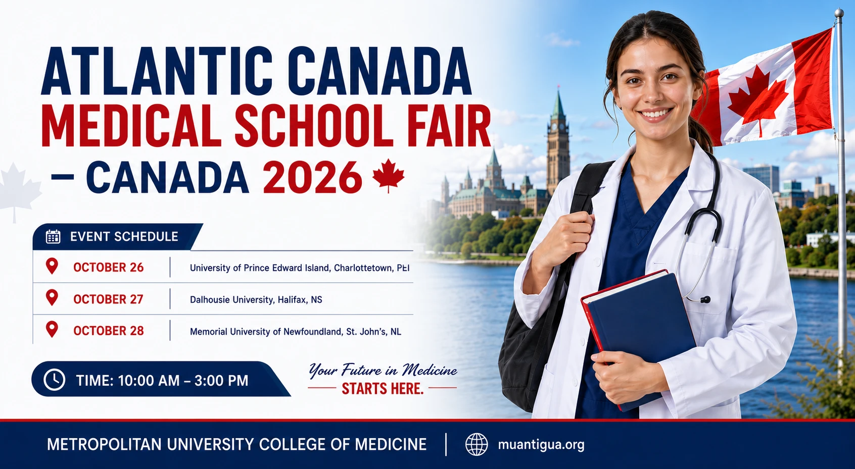 Atlantic Canada Medical School Fair – Canada 2026