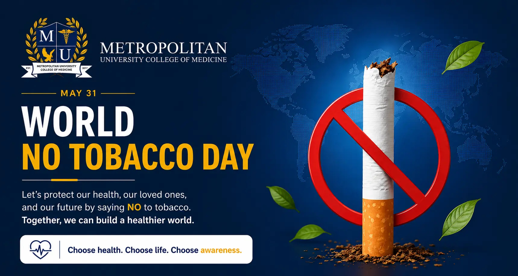 World No Tobbaco Day