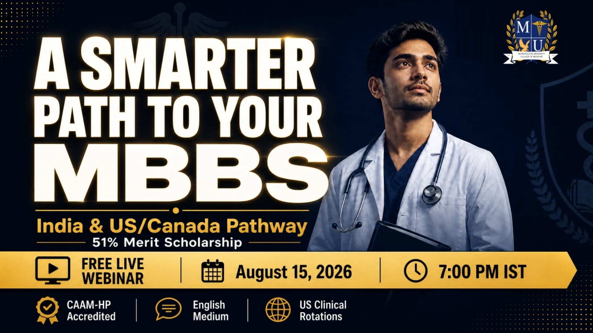 Live Webinar For Indian Medical Aspirants Parents 1