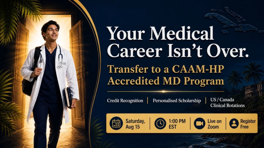 Live Webinar for Medical Students Considering a Transfer